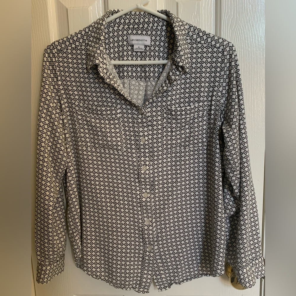 Liz Claiborne Long-Sleeved Blouse